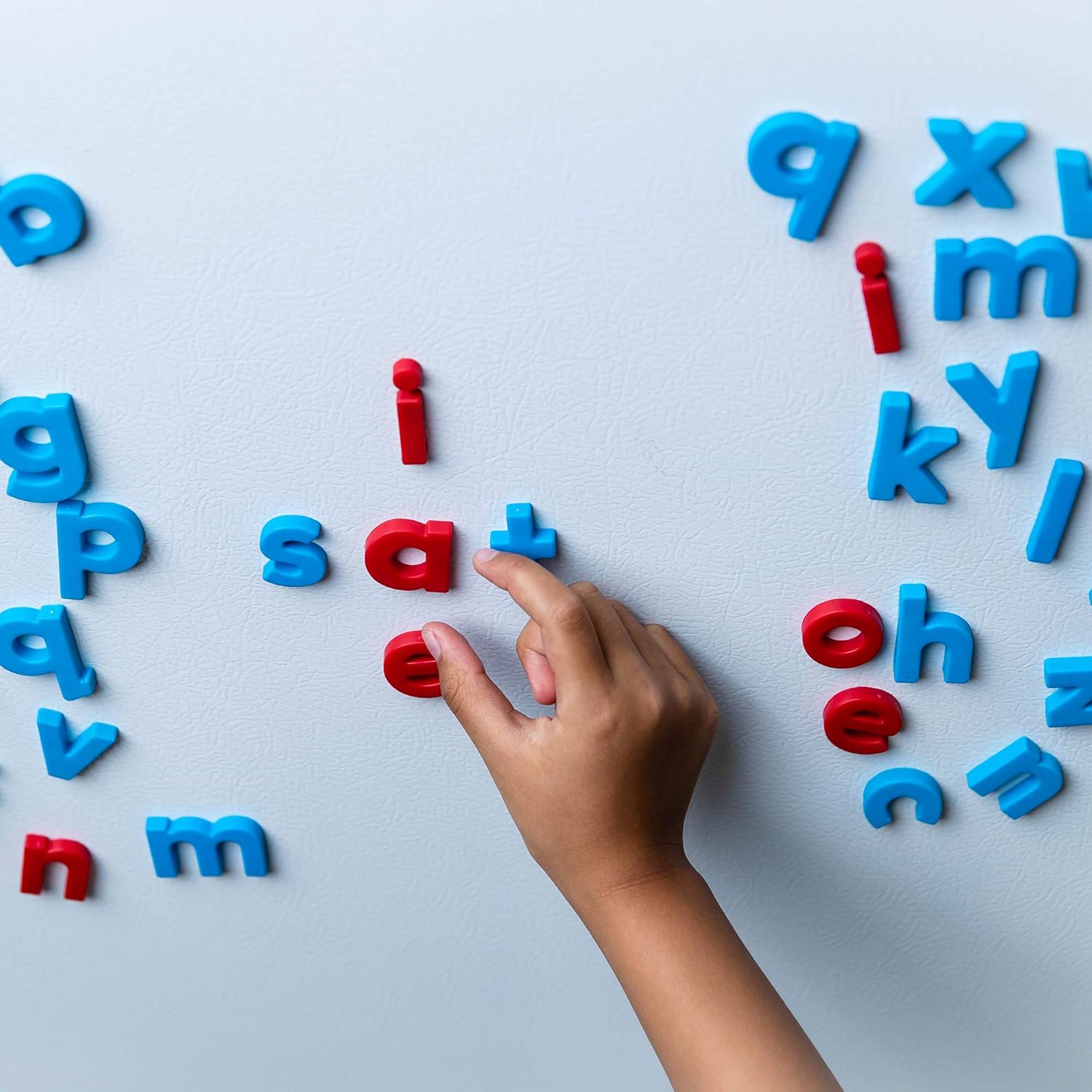 Educational Insights Color-Coded Lowercase AlphaMagnets, Set of 42 Lowercase Letters: Perfect for Homeschool & Classroom, Ages 3+: Toys & Games