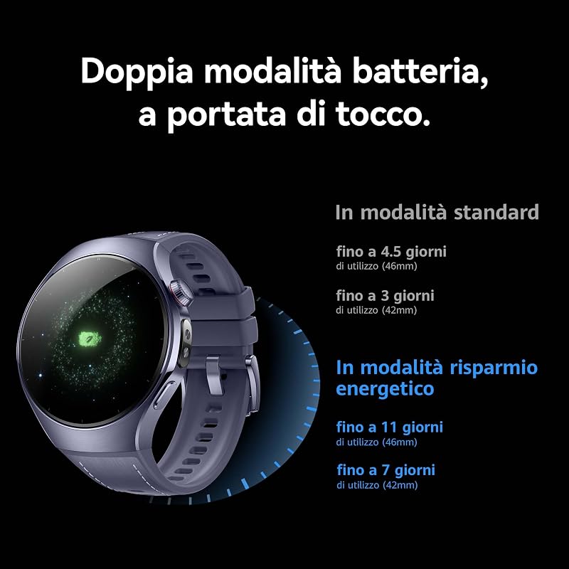 WATCH 5, 46mm Smartwatches, Tecnologia Multi-sensing X-TAP, Viola