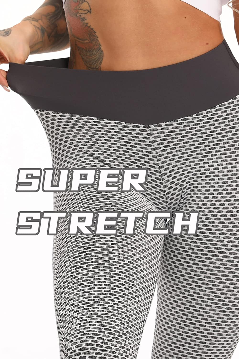 RIOJOY Women Scrunch Booty Yoga Leggings High Waist Tummy Control Tiktok Leggings Workout But Lift Tights: Clothing