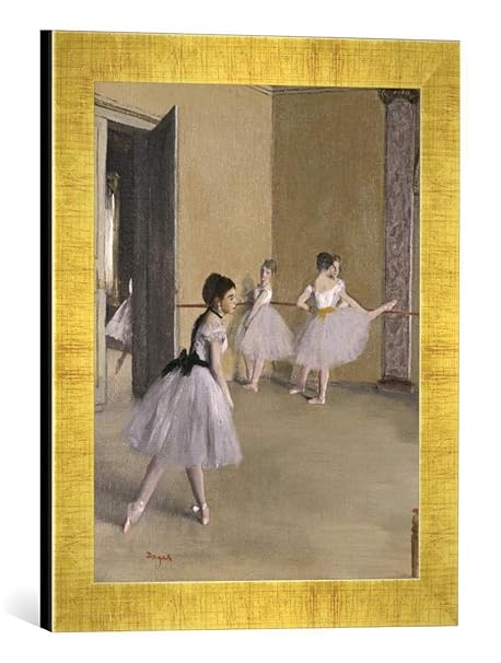 Kunst Fur Alle Framed Print Of Le Foyer De La Danse A L Opera De La
