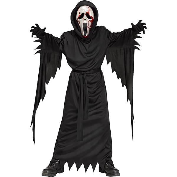 Scream Ghost Face Costume スクリーム コスチューム Ghost Face 25th Anniversary Deluxe Adult Scream Costume Fancy