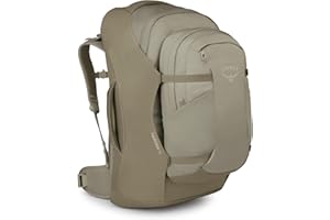 Osprey Fairview 70L Women's Travel Backpack, Sawdust-Olive Tan