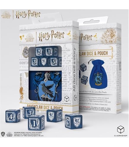 Amazon.com: Harry Potter Hufflepuff Modern Dice Black : Toys & Games