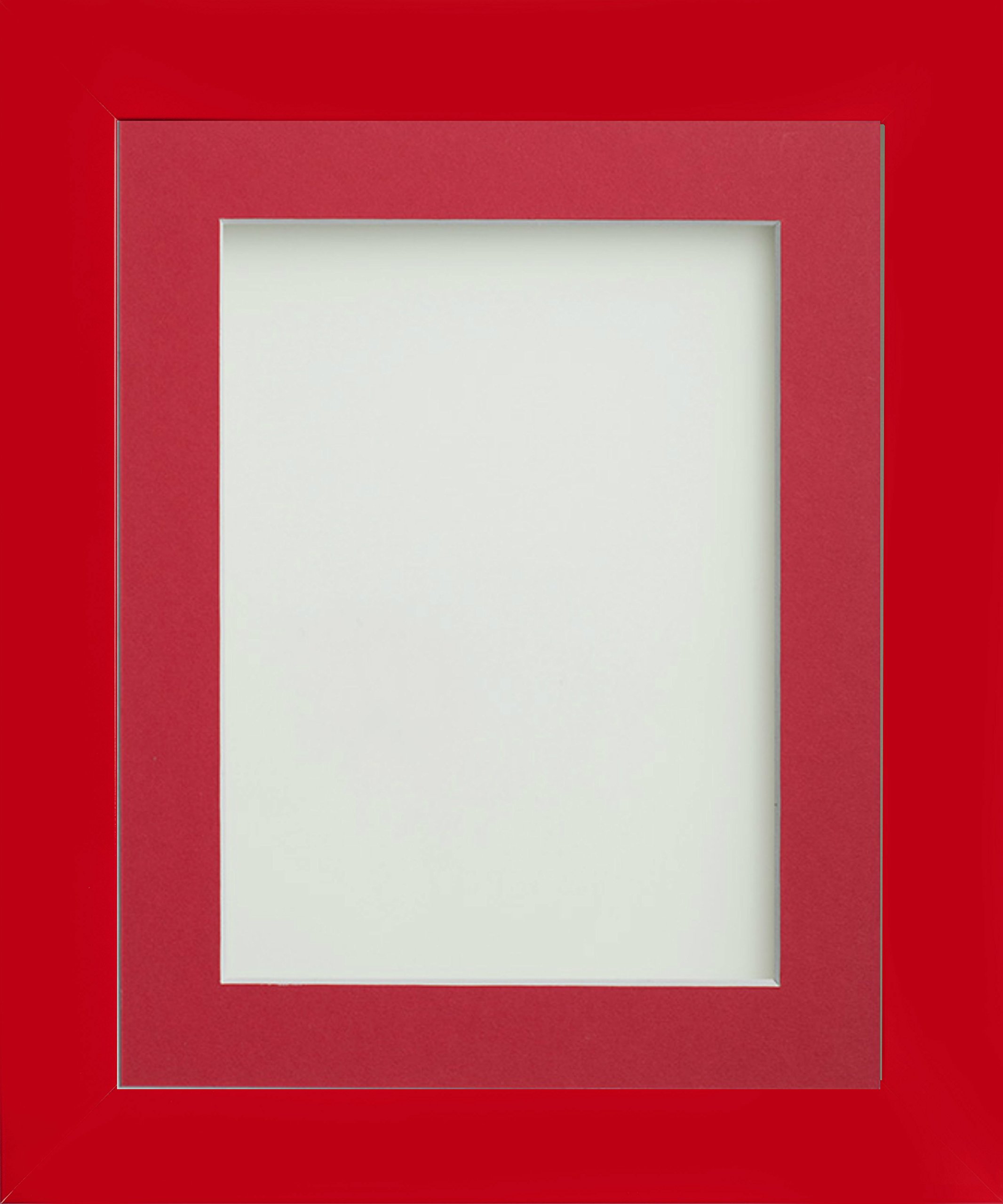 Frame Company Candy Range Crimson Picture Photo Frames with Mount*Choice of Colours*