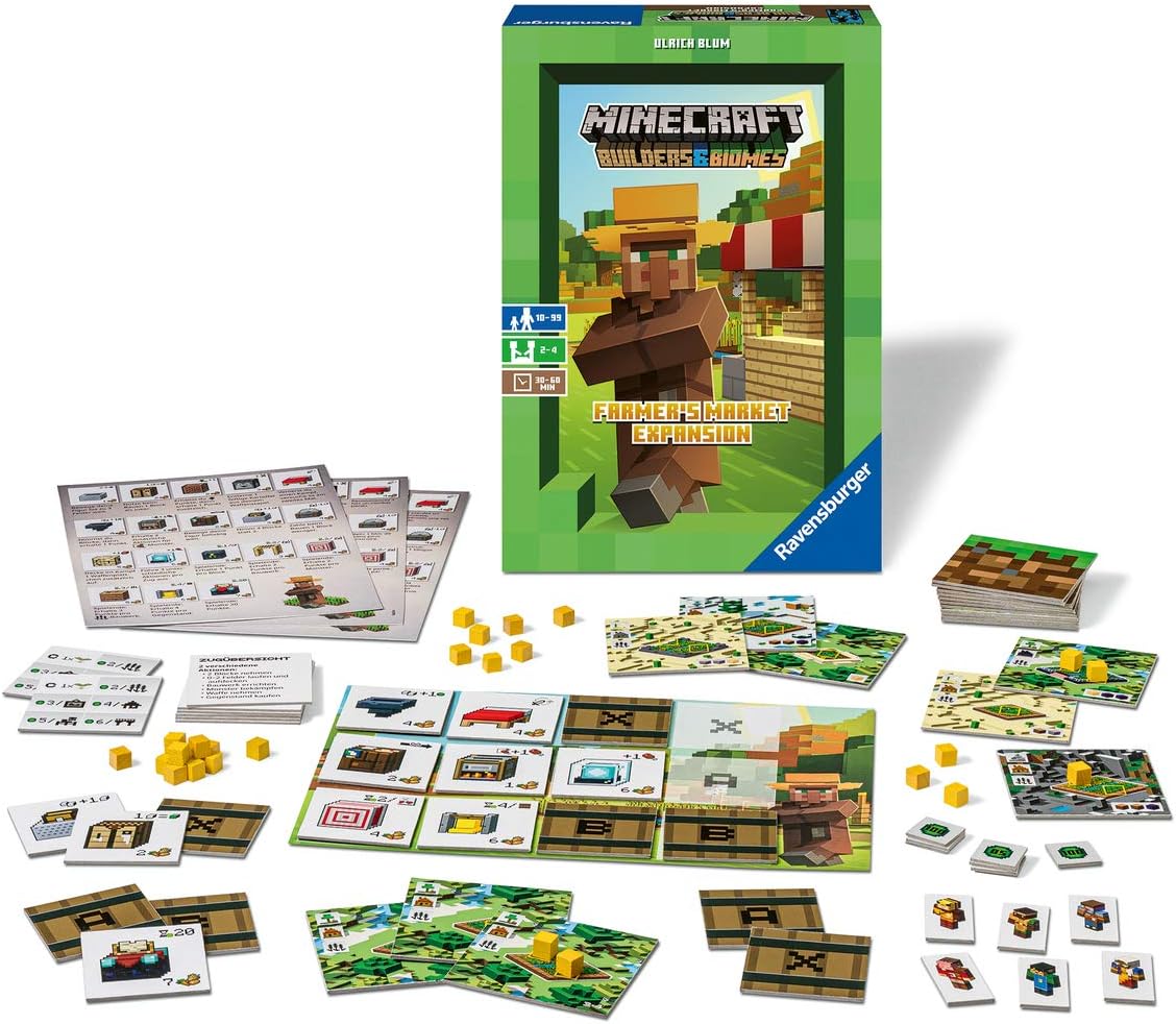#Juegodemesa Minecraft #Expansión Farmer’s Market por 16,80€ ¡¡17% de descuento!!