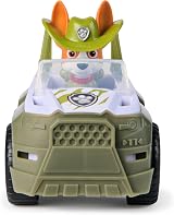 Paw Patrol Tracker Jungle Rescue Vehicle Toy Truck with Action Figure view 4