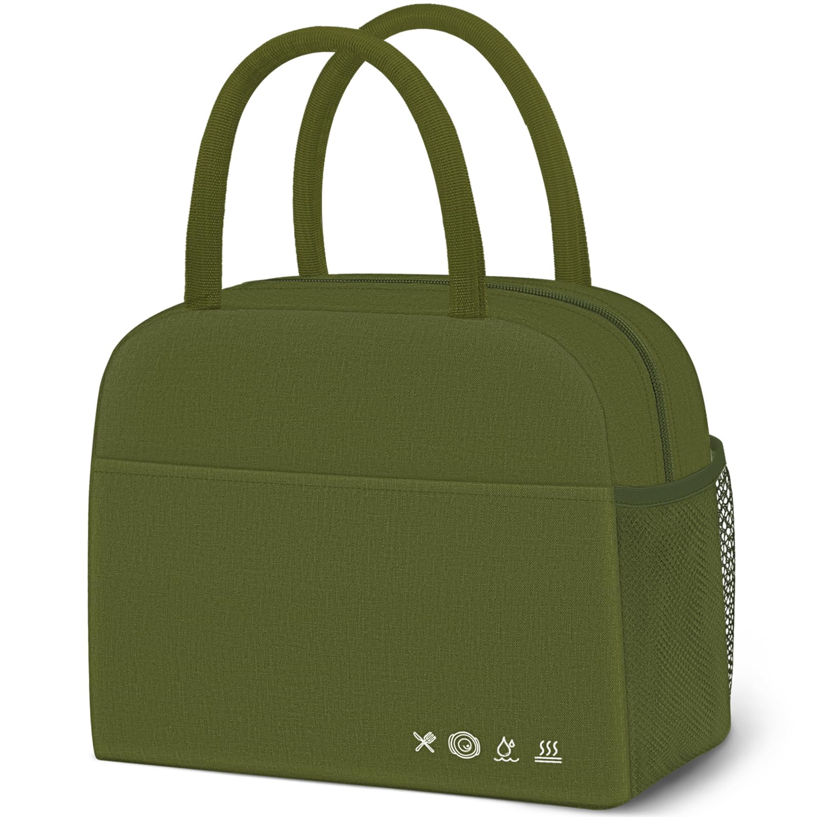 Photo 1 of DALINDA Lunch Bag Women,Lunch Box for Women Men Reusable Insulated Lunch Tote Bag High Capacity for Travel Work Picnic