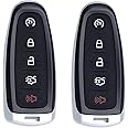 SUPALAND Car Key Fob Replacement Fits for Ford Explorer Edge 2011-2015 Expedition Flex Taurus 2013-2019 Focus Escape Lincoln MKS MKT MKX Navigator Keyless Entry Remote Set of Two M3N5WY8609 164-R8092