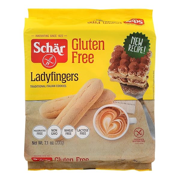 SCHAR – COOKIES LADYFINGERS GLUTEN FREE –