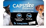 Capstar Flea Tablets for Cats & Small Dogs 11.4 mg 1 kg-11 kg