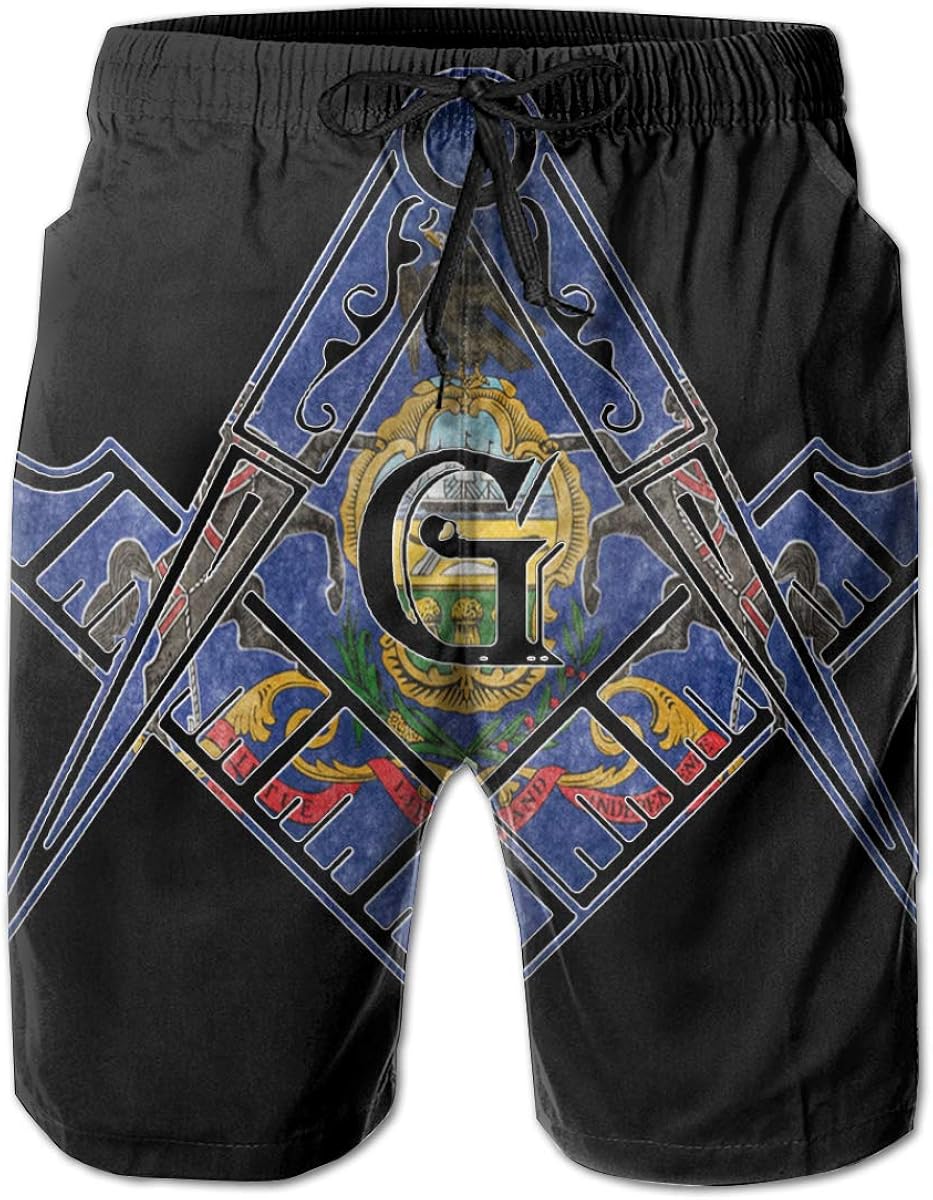 Board Shorts Pennsylvania Flag Mason 
