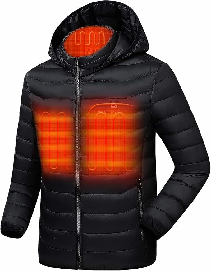 Venustas [2021 Upgrade] Heated Jacket with Battery Pack (Unisex