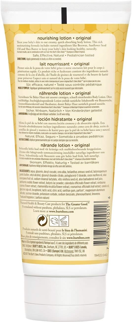 burt's bees baby moisturiser