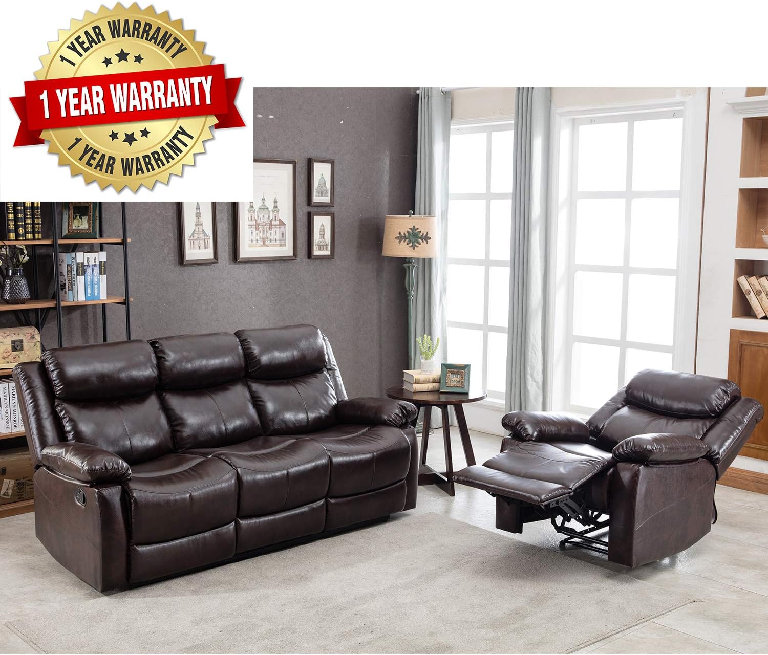 Best Leather Recliner Sofa Sets For Living Room