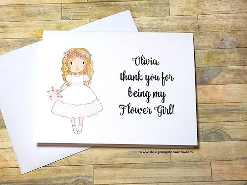 thank you for being my flower girl gift