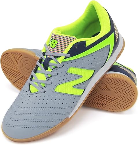 Amazon ニューバランス Newbalance Audazo Strike Id Gry Lime New Balance ニューバランス フットサル