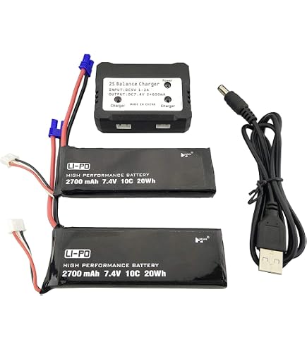 HUBSAN H501S H501A X4 FPV Brushless Drone Quadcopter Battery 7.4V...