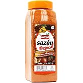 Badia Sazon Tropical with Coriander &amp; Annatto, con Culantro y Achiote 28 oz | Coriander and Annatto Seasoning blend that adds authentic Latin and Caribbean flavor to rice, stews, soups, meats, and beans