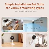 owltron 2K Indoor Camera 2 Pack Baby Elder Pet Motion Night Vision Alexa view 8