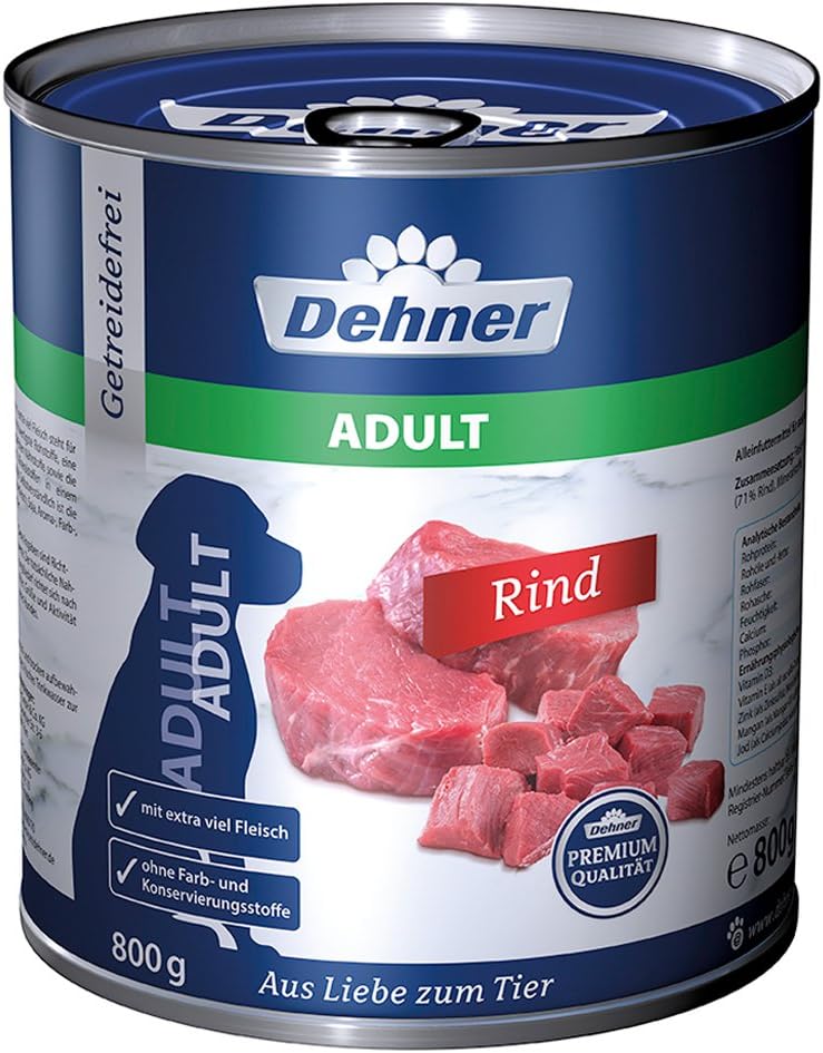 Dehner Premium Adult Dog Food Beef, 4.8 kg (Pack of 1) - Image 3