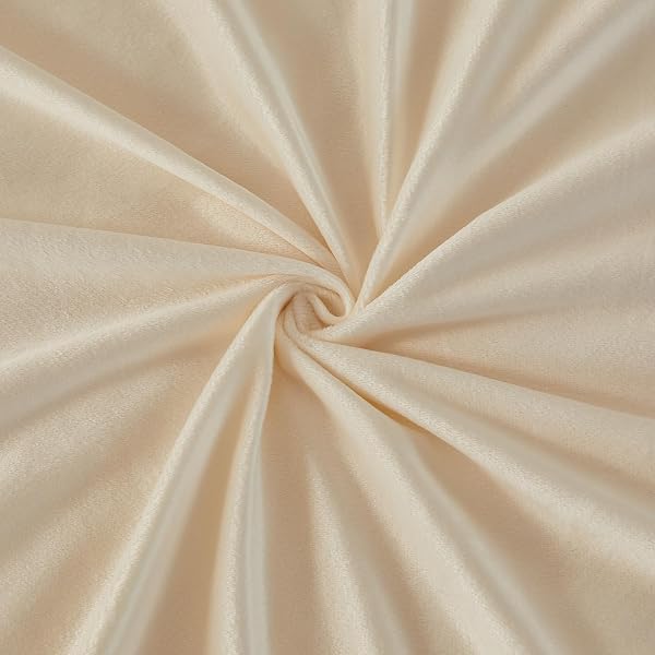 EMME LUXURY FUZZY DUVET COVER SET KING SIZE FLUFFY COMFORTER COVER SET FOR KING BED 2 PIECES SHAGGY AND PLUSH SOFT BEDDING DUVET COVERS (CREAM WHITE, KING)