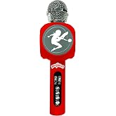 LEXiBOOK, Miraculous Karaoke Microphone, MIC260MI | Bluetooth, Voice changer, Light effects, Micro SD, USB