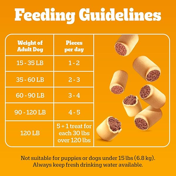 PEDIGREE DRY DOG TREATS MARROBONE, REAL BEEF FLAVOR, 6 LB. BAG (PACK OF 1)