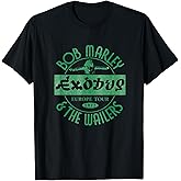 Bob Marley Exodus Europe Tour 1977 White T-Shirt Small