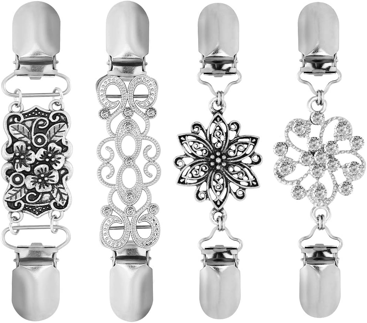 silver dress cardigan