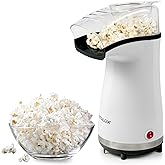 Nostalgia Air Popper Popcorn Maker – 16 Cups Oil-Free Pop Corn – Includes 4-oz Measuring Cup – Perfect for Family Movie Night