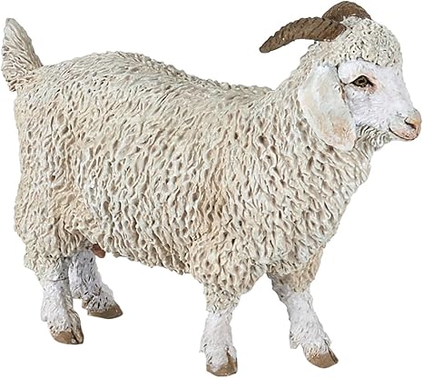 Amazon Com Papo Angora Goat Figure Multicolor Toys Games