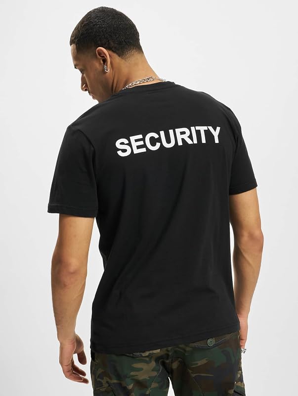 Security T-Shirt, Color: black, Size: M