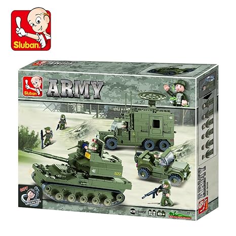 sluban army lego