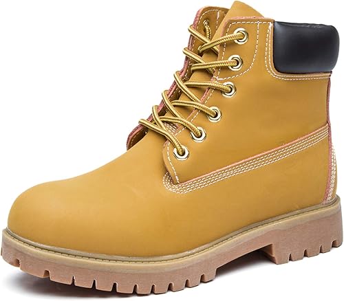 Ngaji ブーツ メンズ レディース ワークブーツ 男女兼用 防水 防寒 アウトドア 革靴 ブーツ Amazon