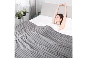 Elegear Revolutionary Cooling Throw Blanket, Absorbs Heat to Keep Body Cool for Night Sweats, Double Sided Arc-Chill3.0 Cooling Fiber Q-Max>0.5, Lightweight Summer Cold Blankets for Sleeping 51“ x 67”