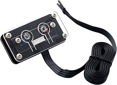 Wobekuy Desktop PC External Power Switch with Restart Button for Computer Case
