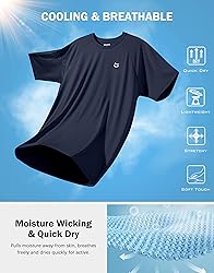 G Gradual Men's Workout Athletic T-Shirts Moisture