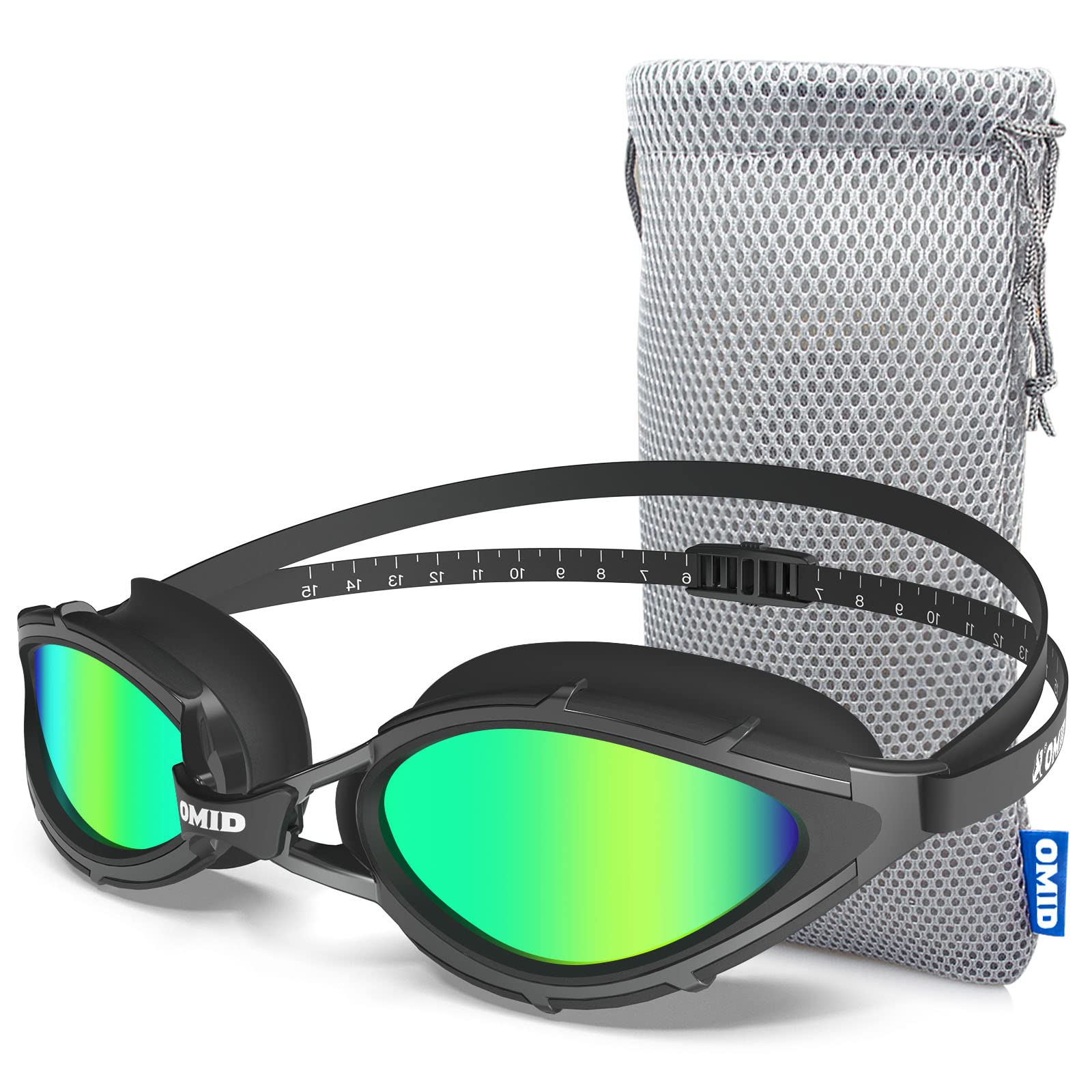 Photo 1 of OMID Swimming Goggles, P1 Non-Polarized/Polarized Swim Goggles Anti-Fog for Men Women Adult Youth