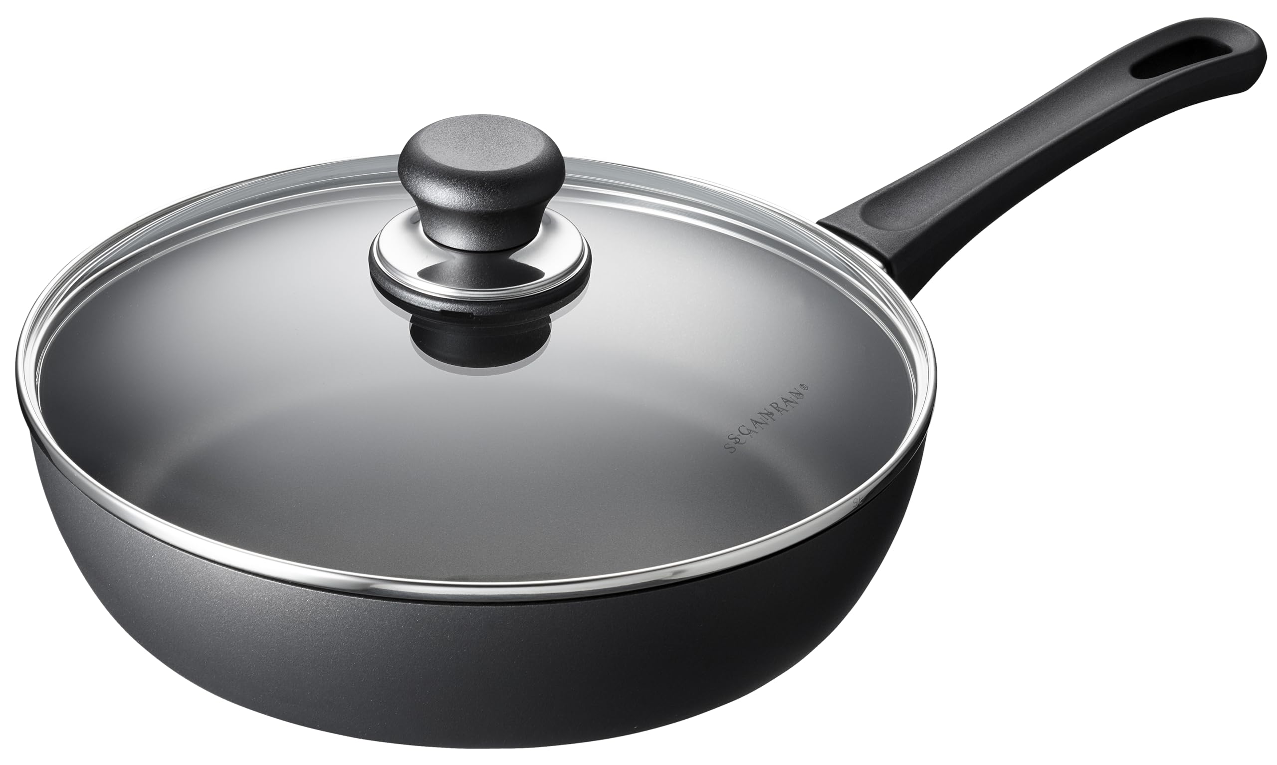 Scanpan Classic 26 cm Saute Pan with Lid, Black