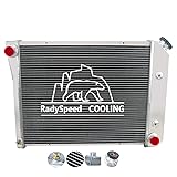 RadySpeed 3 Rows Aluminum Radiator For Chevy 68-74
