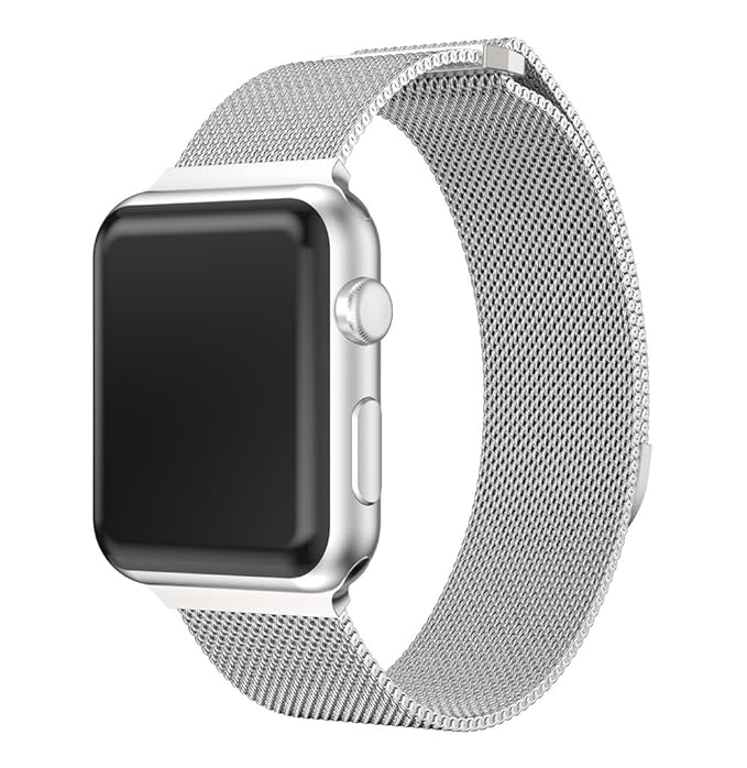 apple watch band 42mm milanese loop