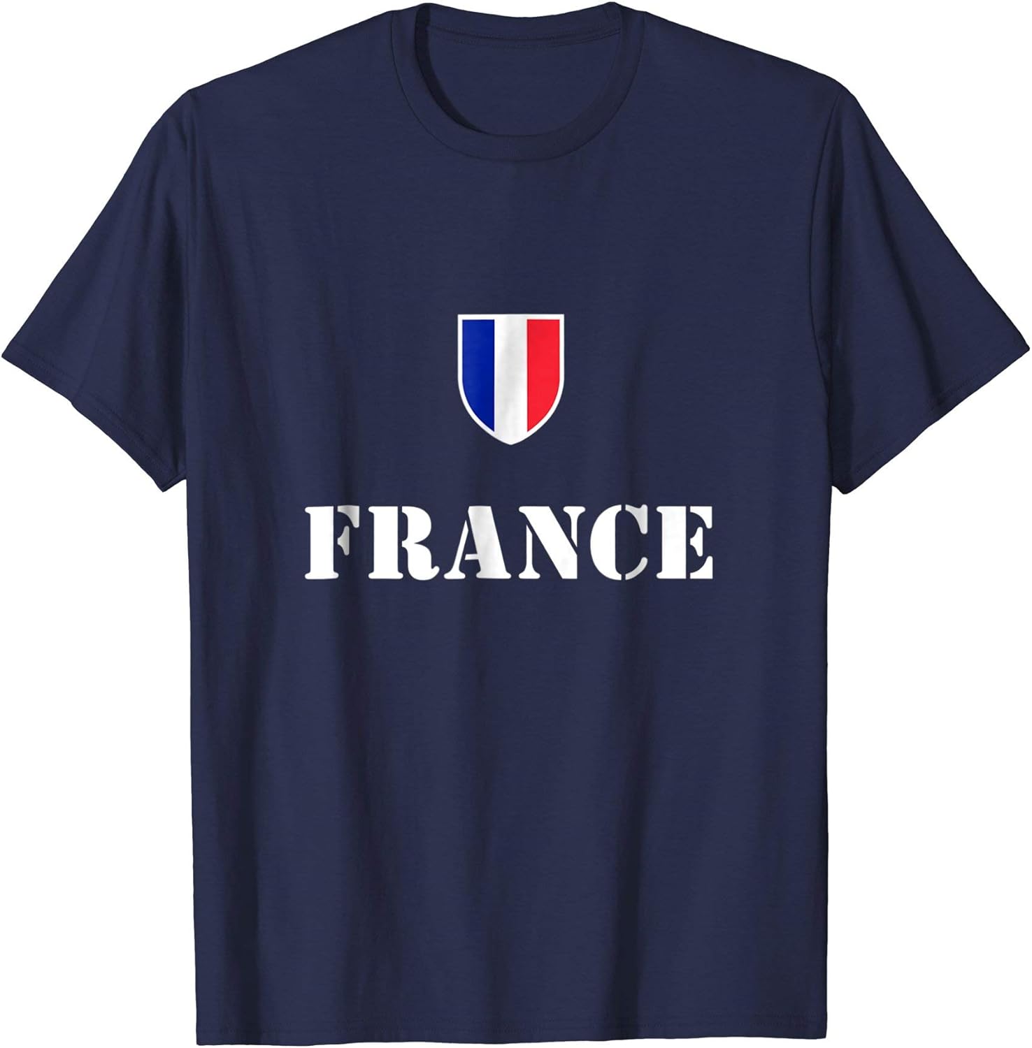 France Soccer TShirt French Football Tee Shirt Herren, Größe L