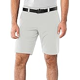 33,000ft Men's Golf Shorts 9" Dry Fit Stretch Golf Short UPF 50+ Lightweight Flat Front Golf Shorts with Pockets