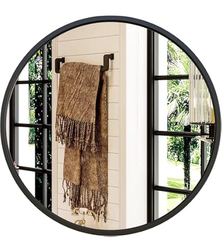 Miroir Mural Pieuvre En Bronze - 20 Pouces - Déco Marine Originale
