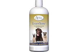 Omega Alpha LiverTone 500mL, Liquid Supplement for Dogs & Cats, Herbal Blend with Milk Thistle & Dandelion, Supports Liver We