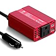 BESTEK [PD 30W&QC 3.0 18W USB Charger] 150W Car Power Inverter, DC 12V to 110V AC Converter Laptop Car Charger Outlet Adapter for car