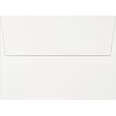 LUXPaper A7 Invitation Envelopes | Peel & Press | 5 1/4" x 7 1/4" | White | 24lb. Text | 50 Qty