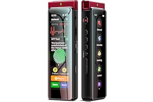 72GB Digital Voice Recorder with Playback, Innioasis R1 Full Touchscreen Voice Recorder with AI Intelligent Transcription and