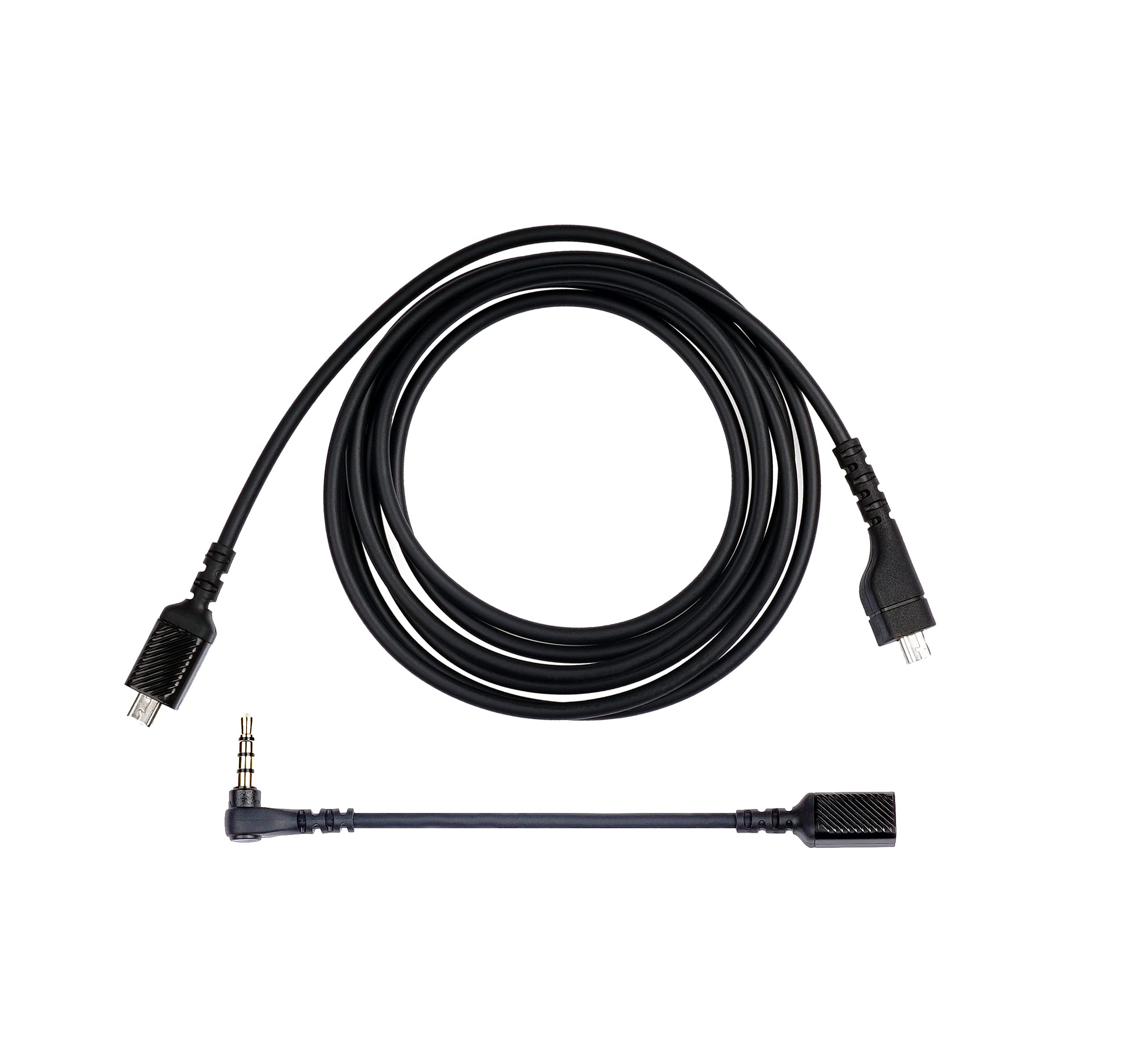 Yaowanguan Replacement ChatMix Dial Sound Card Extend Cable with 3.5mm Adapter for Arctis Gaming Headsets