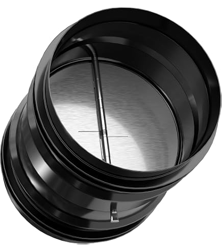 Range Hood Exhaust Damper YOKIVE 7.9-Inch Backdraft Damper – Spring ...
